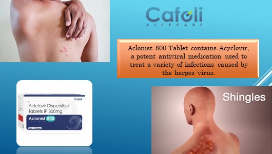 Aclonist 800 Tablet Best Price in Antiviral Pharma Franchise for Herpes Management and Antiviral Therapy